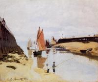 Monet, Claude Oscar - Entrance to the Port of Trouville